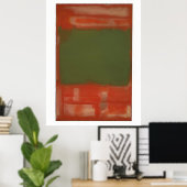 Mark Rothko - No.24 - 1949 Poster (Thuiskantoor)