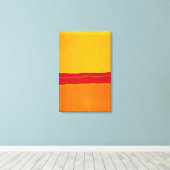Mark Rothko - No.5No.22 - 1950 Canvas Afdruk (Insitu (Houten vloer))