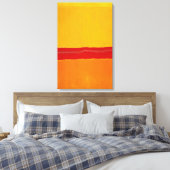 Mark Rothko - No.5No.22 - 1950 Canvas Afdruk (Insitu (Slaapkamer))