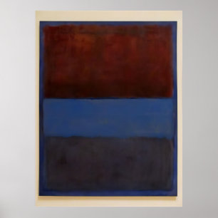 Mark Rothko - No.61 (Roest en Blauw) - 1953 Poster