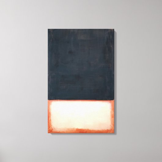 Mark Rothko - No. 7 Dark Over Light - 1954 Canvas Afdruk (Voorkant)