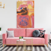 Mark Rothko - nr. 9 - 1947 Canvas Afdruk (Insitu (Woonkamer))