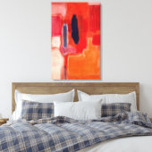 Mark Rothko - nr. 9 - 1948 Canvas Afdruk (Insitu (Slaapkamer))