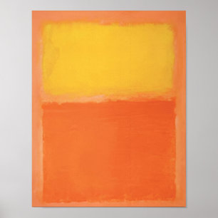 Mark Rothko - Oranje en Geel - 1956 Poster