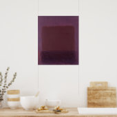 Mark Rothko - Paars Bruin - 1957 Poster (Keuken)