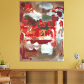 Mark Rothko painting Canvas Afdruk (Insitu (Woonkamer))