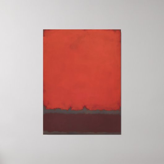 Mark Rothko painting Canvas Afdruk (Voorkant)