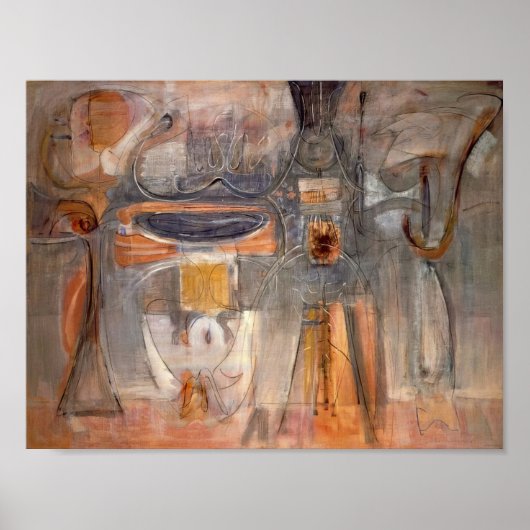 Mark Rothko - Riten van Lilith - 1945 Poster (Voorkant)