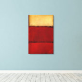Mark Rothko - Rood - 1964 Canvas Afdruk (Insitu (Houten vloer))