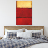 Mark Rothko - Rood - 1964 Canvas Afdruk (Insitu (Slaapkamer))