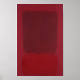 Mark Rothko - Rood en Bruin - 1957 Poster