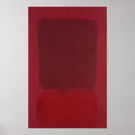 Mark Rothko - Rood en Bruin - 1957 Poster (Voorkant)
