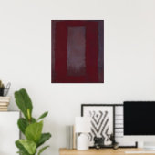 Mark Rothko - Rood op Maroon - 1959 Poster (Thuiskantoor)