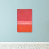 Mark Rothko - Rood zonder titel - 1956 Canvas Afdruk (Insitu (Houten vloer))