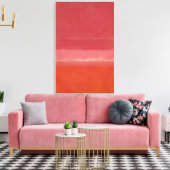 Mark Rothko - Rood zonder titel - 1956 Canvas Afdruk (Insitu (Woonkamer))