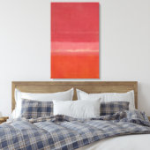 Mark Rothko - Rood zonder titel - 1956 Canvas Afdruk (Insitu (Slaapkamer))