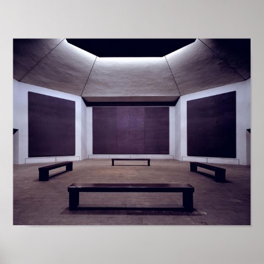Mark Rothko - Rothko Chapel - 1964 - 1967; Verenig Poster (Voorkant)