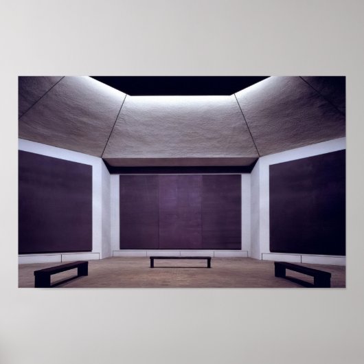 Mark Rothko - Rothko Chapel - 1970 Poster (Voorkant)