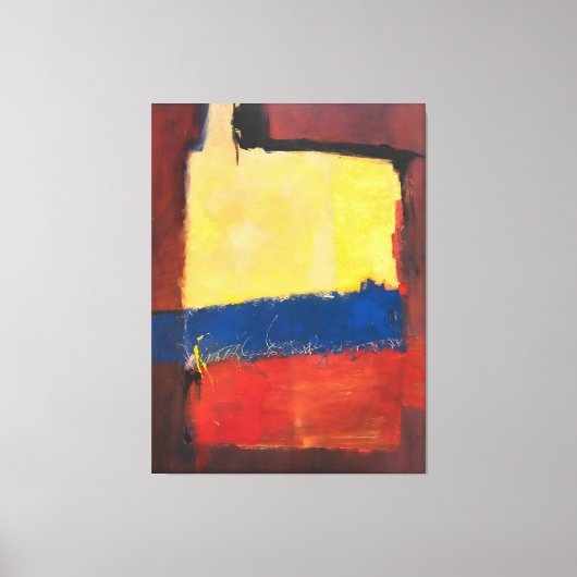 Mark Rothko-schilderij Canvas Afdruk (Voorkant)