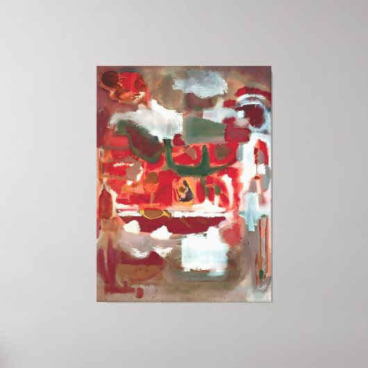 Mark Rothko-schilderij Canvas Afdruk (Voorkant)