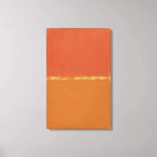 Mark Rothko - Sinaasappel, Rood, Sinaasappel - 196 Canvas Afdruk (Voorkant)