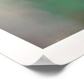 Mark Rothko stijl moderne canvas abstractie Poster (Hoek)