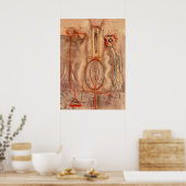 Mark Rothko - Zonder titel - 1945 Poster (Keuken)
