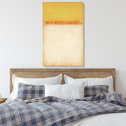 Mark Rothko - Zonder titel - 1955 Canvas Afdruk (Insitu (Slaapkamer))