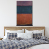 Mark Rothko - Zonder titel - 1963 Canvas Afdruk (Insitu (Slaapkamer))