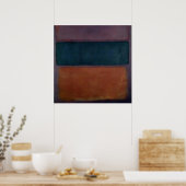 Mark Rothko - Zonder titel - 1963 Poster (Keuken)