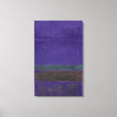 Mark Rothko - Zonder titel [Blauw, groen en bruin] Canvas Afdruk (Voorkant)