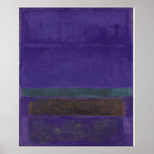 Mark Rothko - Zonder titel [Blauw, Groen en Bruin] Poster