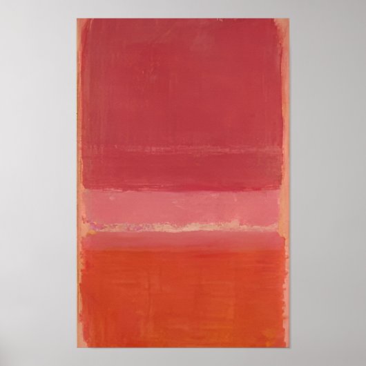 Mark Rothko - Zonder titel (Rood) - 1956 Poster (Voorkant)