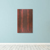 Mark Rothko - Zwart op Maroon - 1958 Canvas Afdruk (Insitu (Houten vloer))