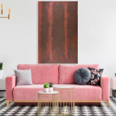 Mark Rothko - Zwart op Maroon - 1958 Canvas Afdruk (Insitu (Woonkamer))