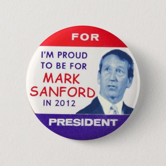 Mark Sanford, 2012 voor de Button van Presidenten (Voorkant)