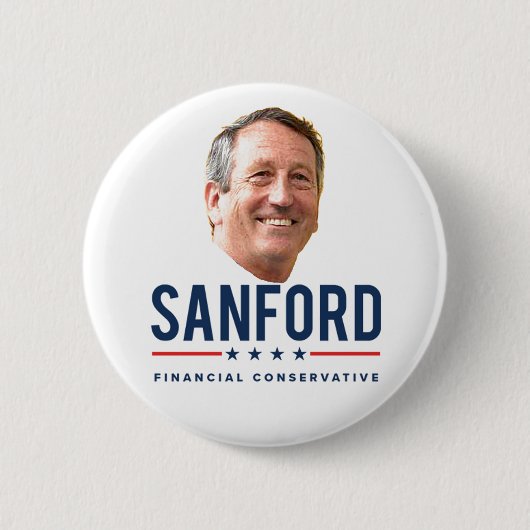 Mark Sanford 2020 Ronde Button 5,7 Cm (Voorkant)