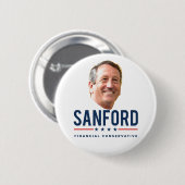 Mark Sanford 2020 Ronde Button 5,7 Cm (Voorkant /achterkant)