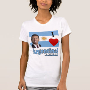 Mark Sanford I Love Argentina T-shirt