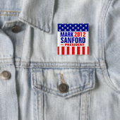 Mark Sanford Vierkante Button 5,1 Cm (In situ)