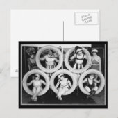 Mark Sennett Bathing Beauties Briefkaart (Voorkant / Achterkant)