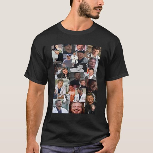 Mark Sloan Collage T-shirt (Voorkant)