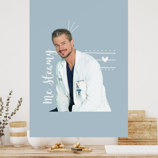 Mark Sloan McSteamy Poster (Keuken)