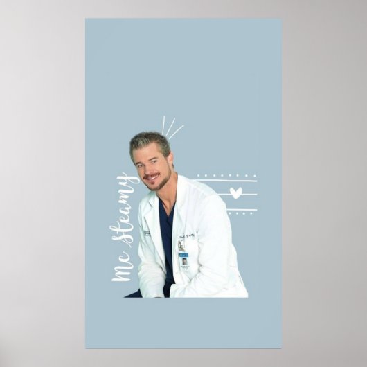 Mark Sloan McSteamy Poster (Voorkant)
