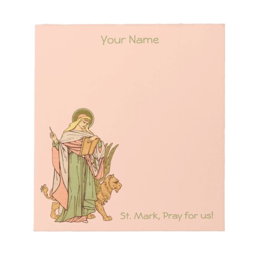 Mark the Evangelist (RLS 09) 5,5"x6" Notitieblok (Voorkant)