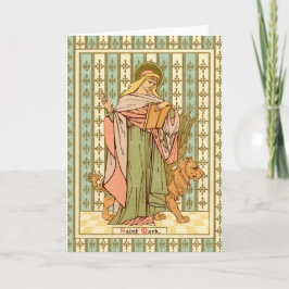 Mark the Evangelist (RLS 09) Blank Greeting Kaart