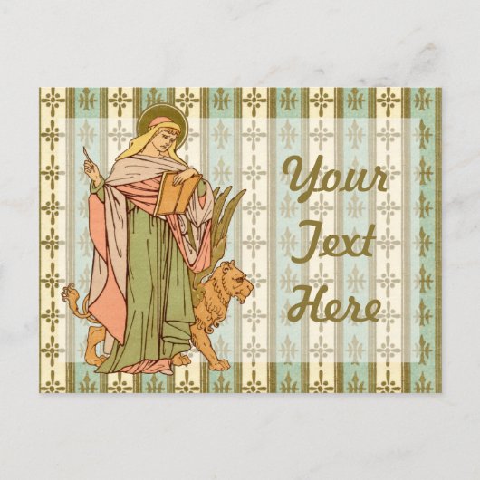 Mark the Evangelist (RLS 09) Briefkaart (Voorkant)