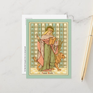 Mark the Evangelist (RLS 09) Briefkaart 2