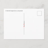 Mark the Evangelist (RLS 09) Briefkaart 2 (Achterkant)