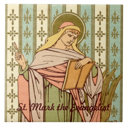 Mark the Evangelist (RLS 09) Tegeltje (Voorkant)
